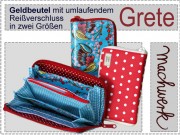 Grete - Geldbeutel mit Reißverschluss Grete - Geldbeutel mit Reißverschluss