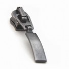 altsilberner Schieber mit Bogenanhänger für breite metallisierte Reißverschlüsse altsilberner Schieber mit Bogenanhänger für breite metallisierte Reißverschlüsse