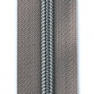 Reißverschluss metallisiert taupe (beige) Reißverschluss metallisiert taupe (beige)