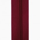 schmale Reißverschlussmeterware bordeaux schmale Reißverschlussmeterware bordeaux