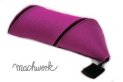 Spiralmäppchen aus Wollfilz - fuchsia Spiralmäppchen aus Wollfilz - fuchsia
