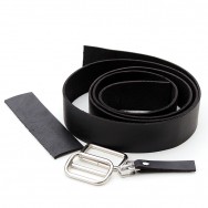 3 cm breiter Lederriemen, schwarz, Set für die Tasche Nepal 3 cm breiter Lederriemen, schwarz, Set für die Tasche Nepal