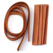 2 cm breite Lederriemen cognac, Set für die Tasche Nepal 2 cm breite Lederriemen cognac, Set für die Tasche Nepal