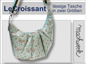 LeCroissant- lässige Tasche in zwei Größen